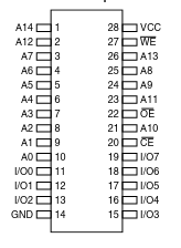 EEPROM pinout