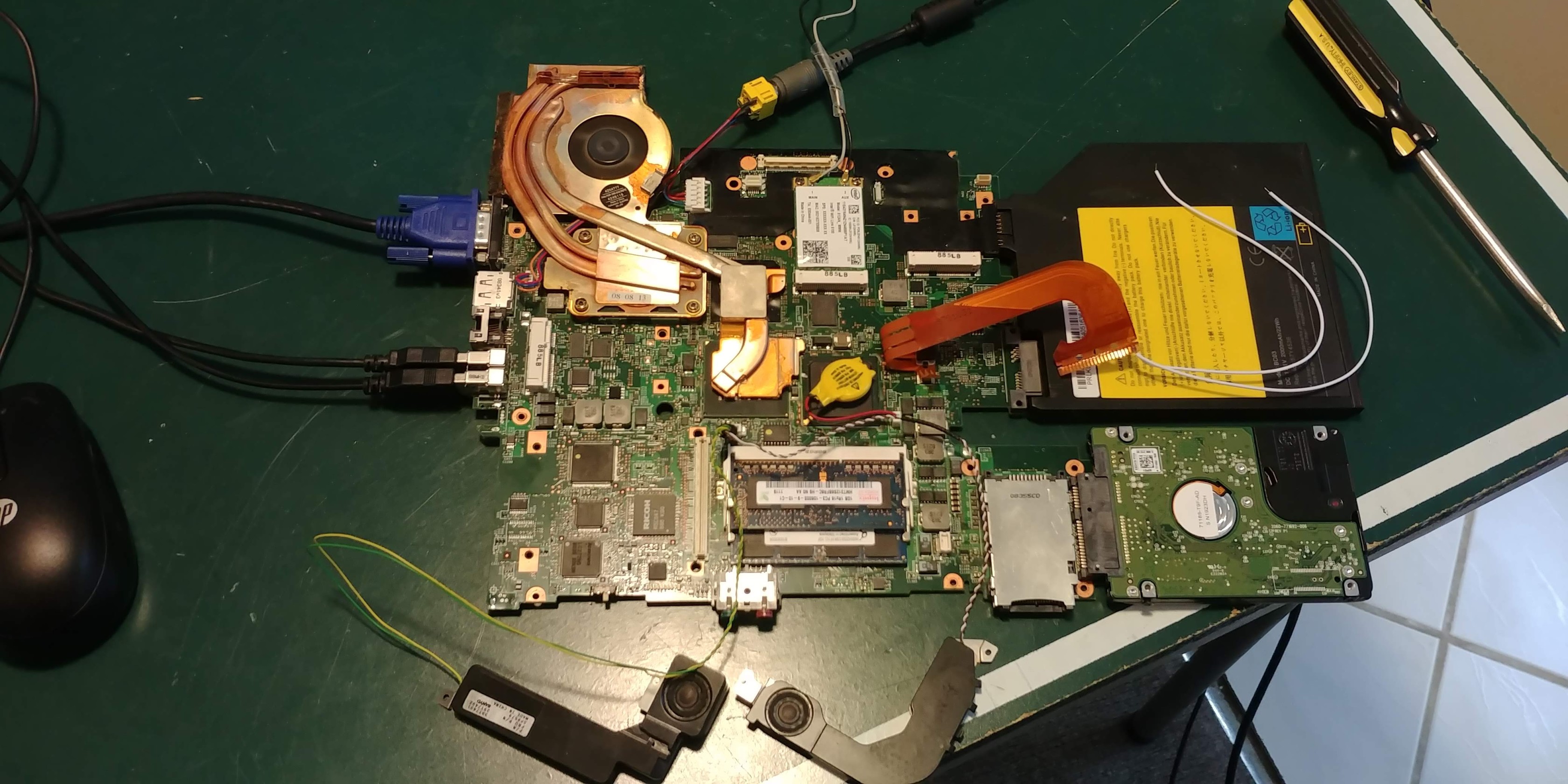 My new Atari motherboard.